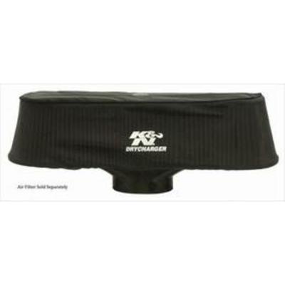 K&N DryCharger Oval Tapered Filter Wrap (Black) - RP-5135DK